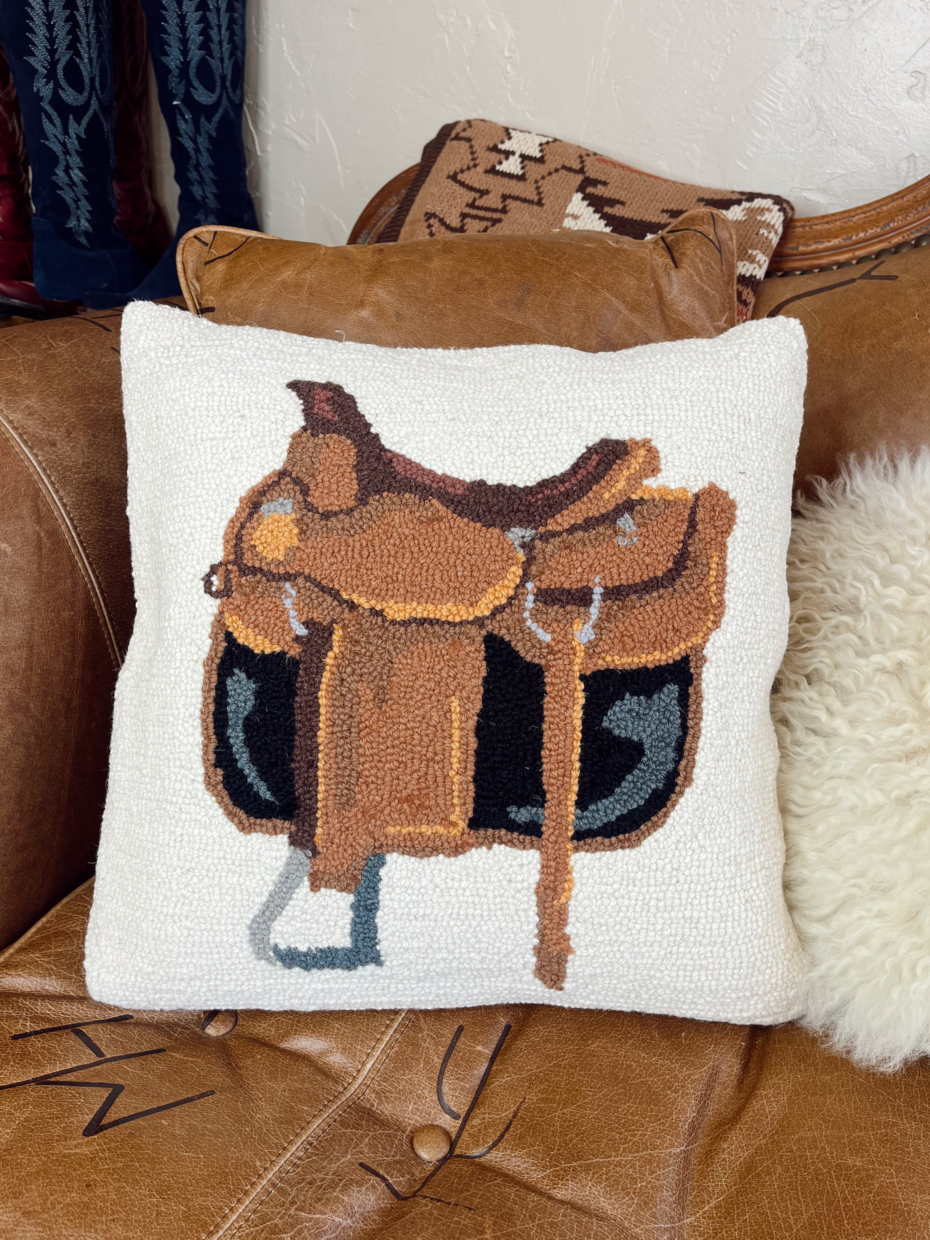 The Saddle Hook Pillow PREORDER
