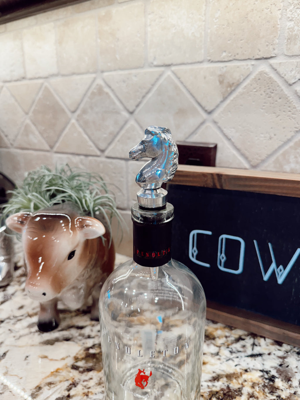 The Horse Bottle Stopper