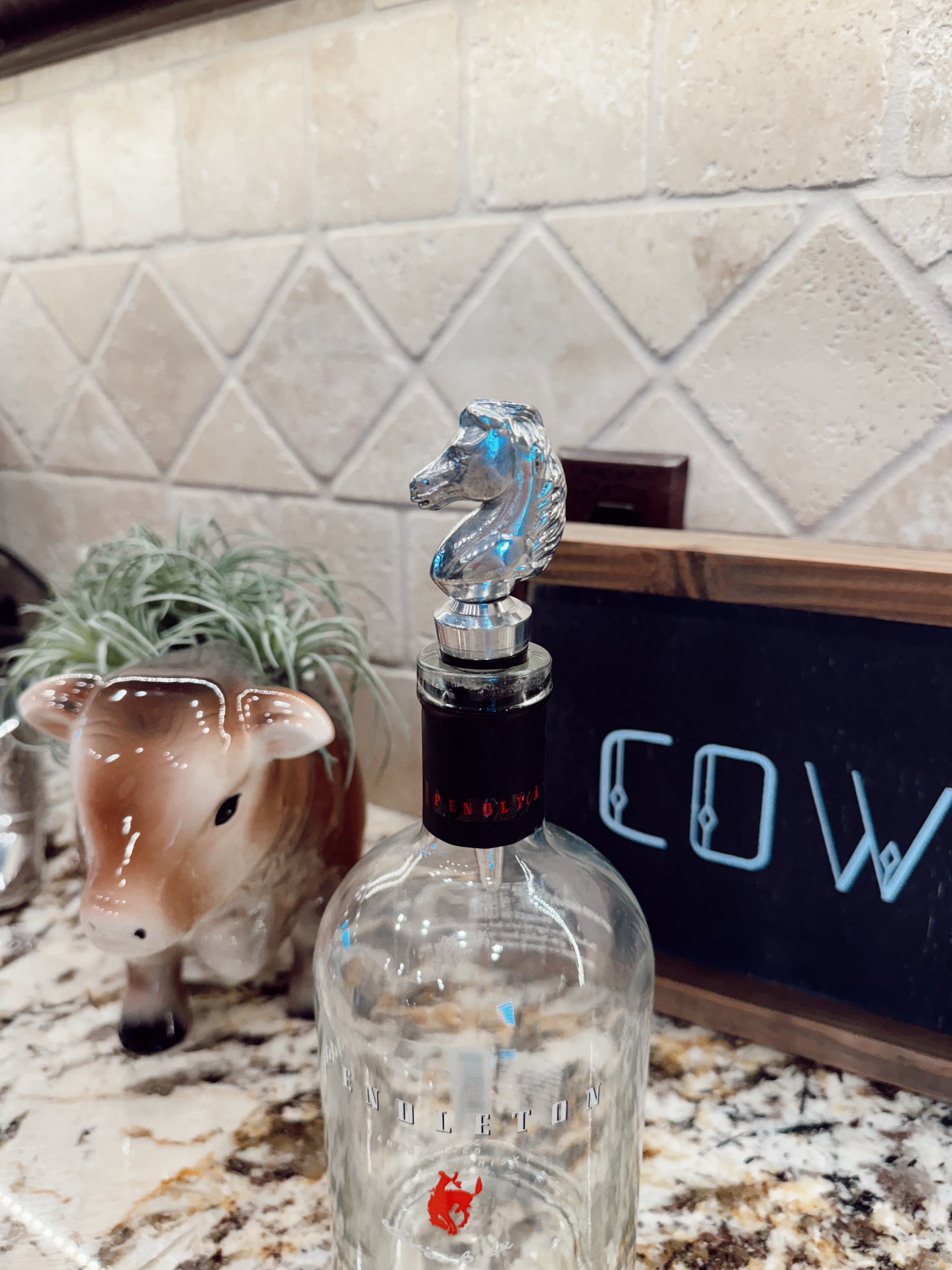 The Horse Bottle Stopper