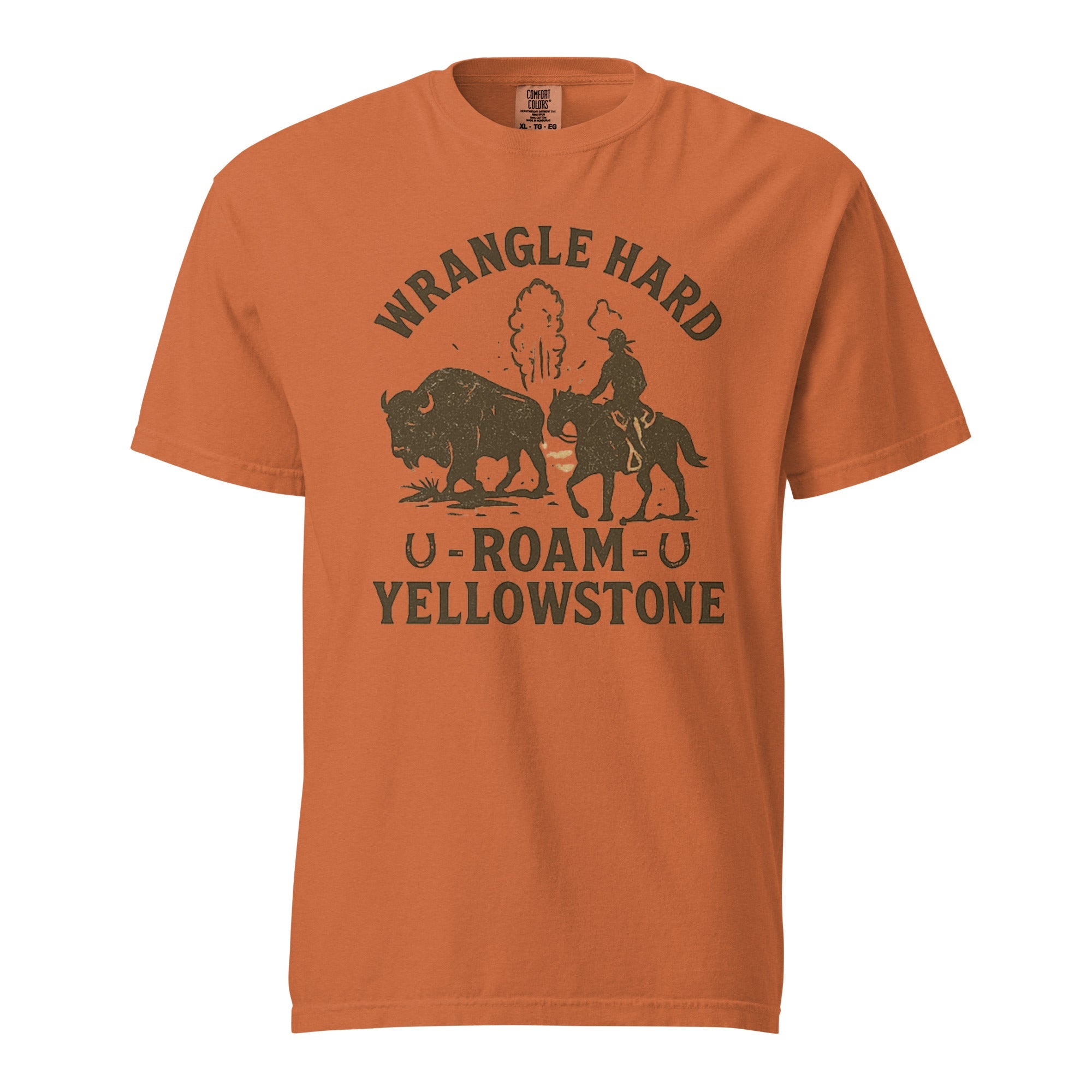 Roam Yellowstone Men's Heavyweight T-Shirt
